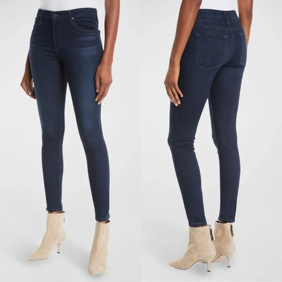 NWOT AG Farrah High Rise Skinny Jeans Brooks Denim Casual Women’s 31 - Picture 1 of 11